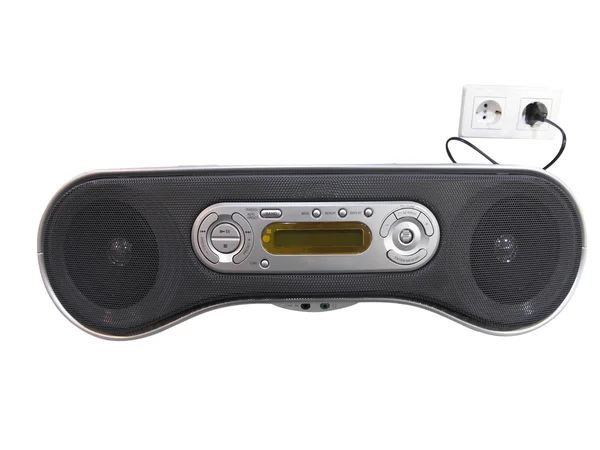 Portable radio cassette recorder — Stock Photo, Image