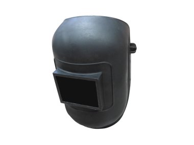 A black welding mask clipart