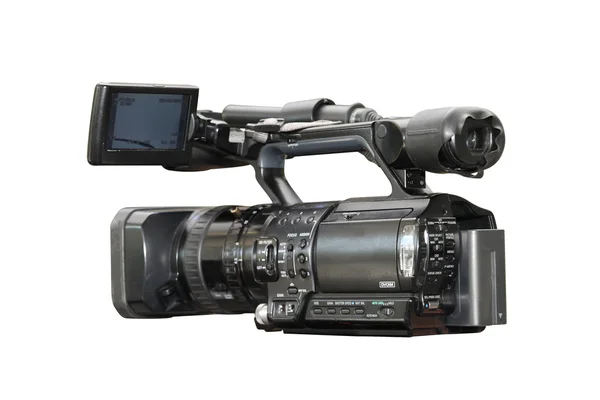 Profesjonelt digitalt videokamera – stockfoto