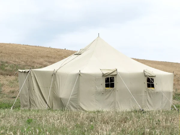 軍のテント — ストック写真