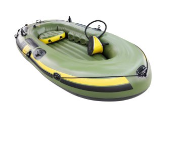 Inflatable boat clipart