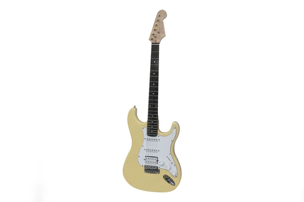 Żółta gitara — Zdjęcie stockowe