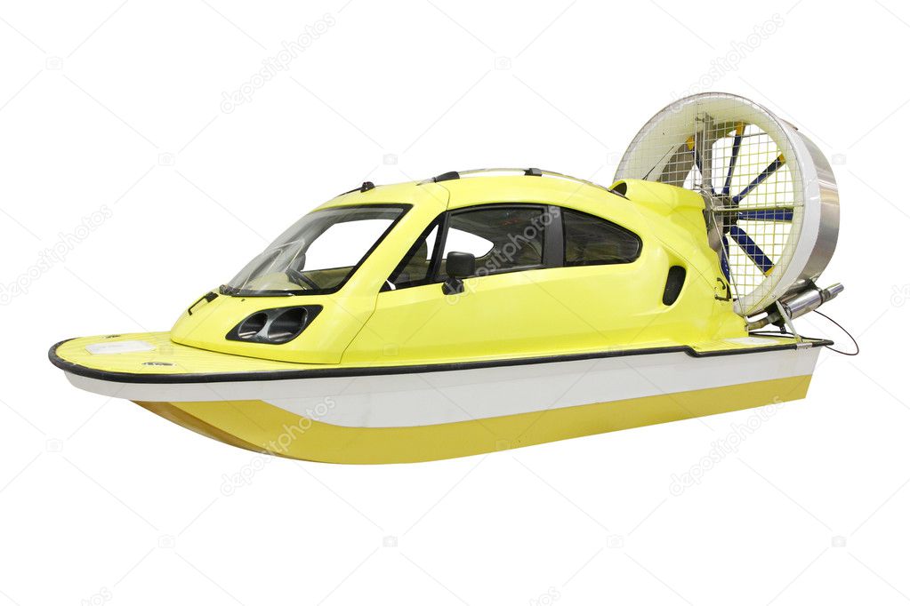 The image of aeroboat
