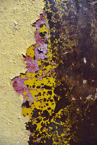 Rusty superfície de ferro velho — Fotografia de Stock