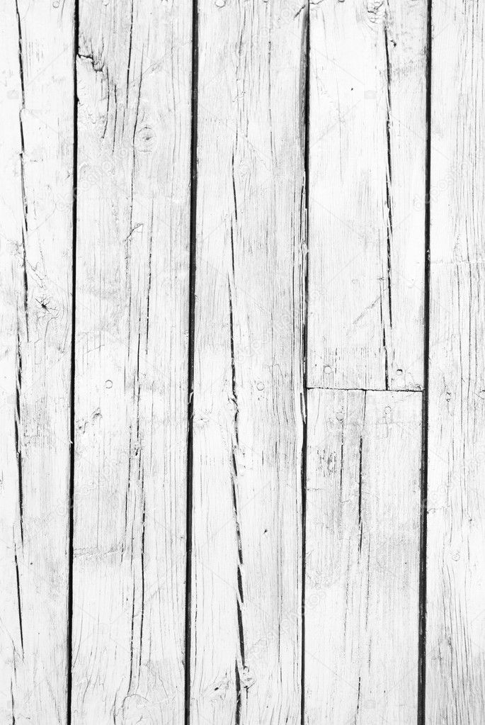 Background of weathered white painted wood