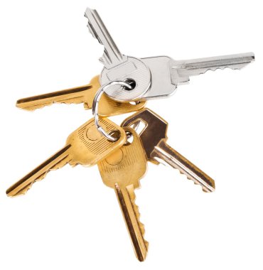 Bunch of keys clipart