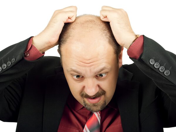 Бизнесмен в депрессии
