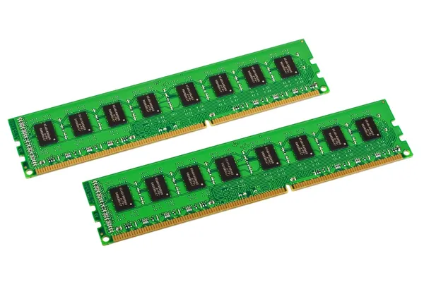 Počítačové paměťové moduly — Stock fotografie