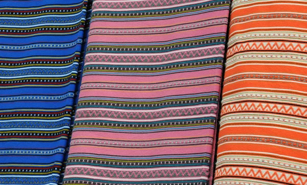Традиційні грецькі тканини — стокове фото