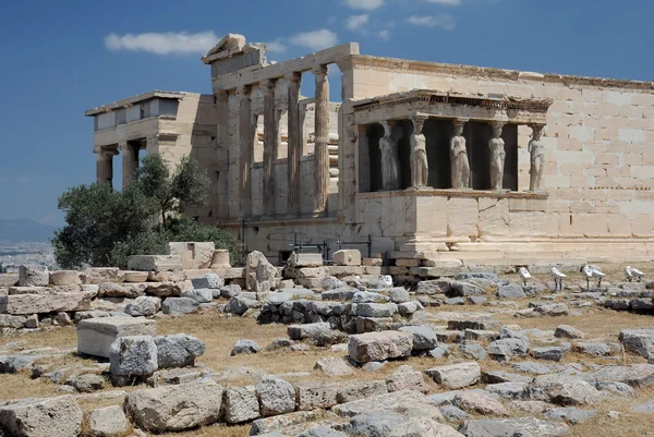 Erechtheion i Aten — Stockfoto