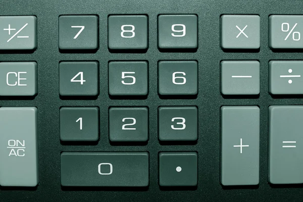 Калькулятор кнопки — стокове фото