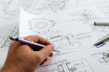 Engineer's work clipart