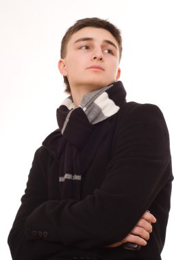 yakışıklı adam ayakta