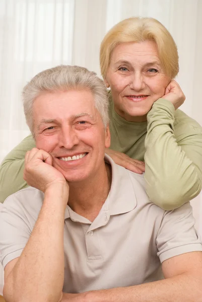Happy middle-aged men and women together — Stock Photo, Image