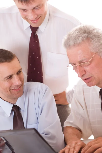 Businessmen working together — Stock Photo, Image
