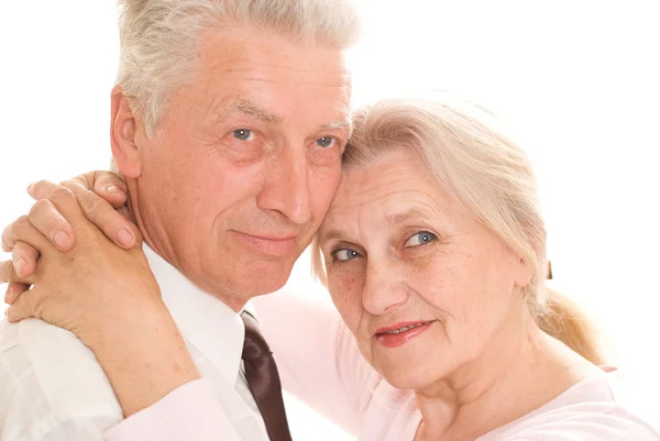 Happy elderly couple — Stock Photo, Image