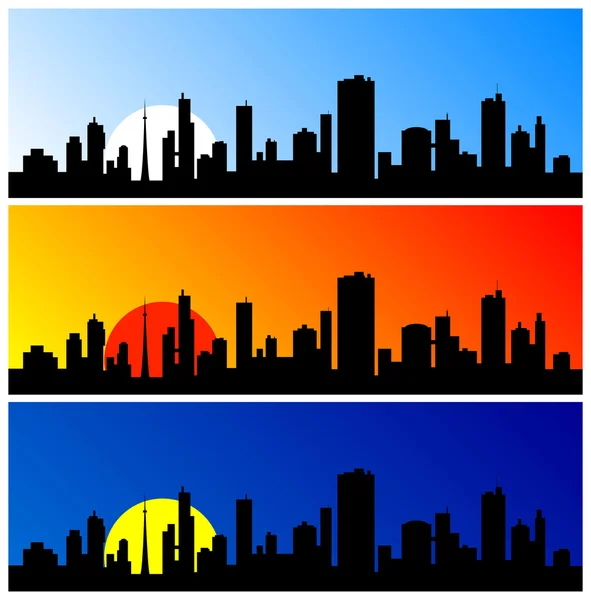City silhouette — Stock Photo, Image