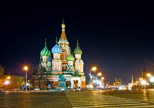 Cathédrale Saint Basile à Moscou Images De Stock Libres De Droits