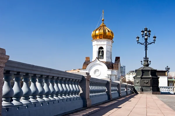 Bell tower of Cathedral of Christ the Saviour — Stock Photo, Image