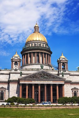 St. Isaac's Cathedral (Isaakevsky Sobor) in St. Petersburg clipart