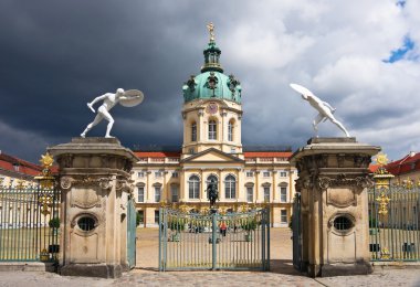 Charlottenburg Palace in Berlin clipart