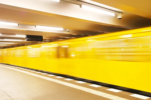 Underground train — Stock Photo, Image