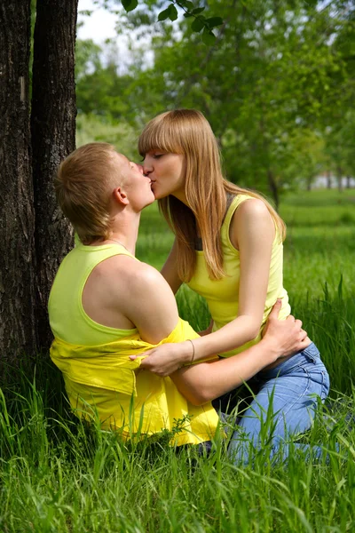 stock image Sweet kiss