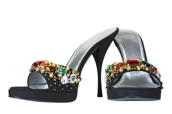 Schoenen met een ornament — Stockfoto