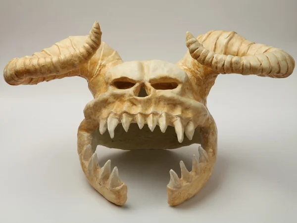 Helmet of the skull monster — Stock Photo, Image