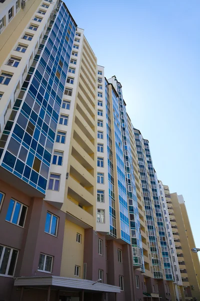 stock image Multi-storey, residential new home