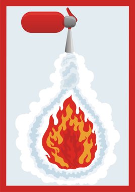 Extinguisher clipart