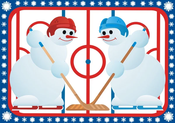Hokej na lodzie — Zdjęcie stockowe
