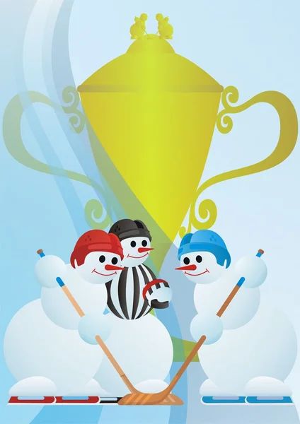 Pris cup hockey. — Stockfoto