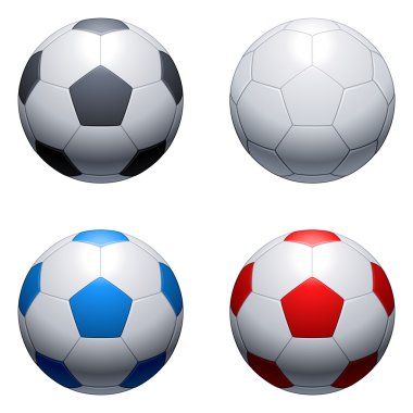 Futbol topu.