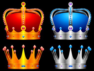 Crowns. clipart