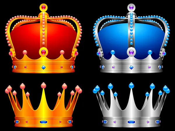 Coroas. — Vetor de Stock