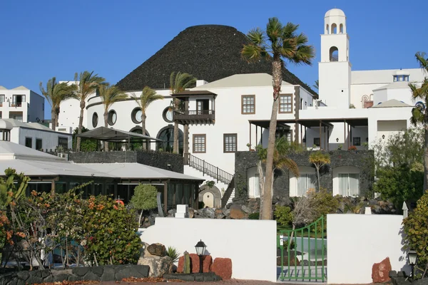 Hotel on Lanzarote, Canary island, Spain — Stock Photo, Image