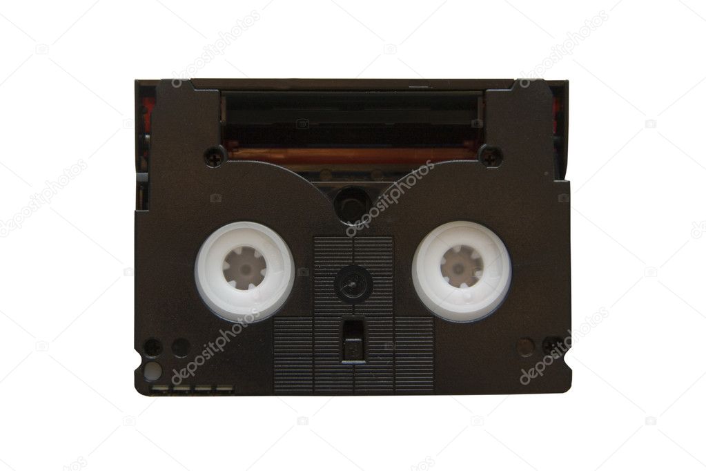 Video mini DV format cassette — Stock Photo © alexalexl 2703781
