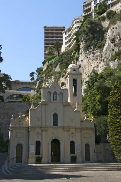 Oude kerk in monaco — Stockfoto