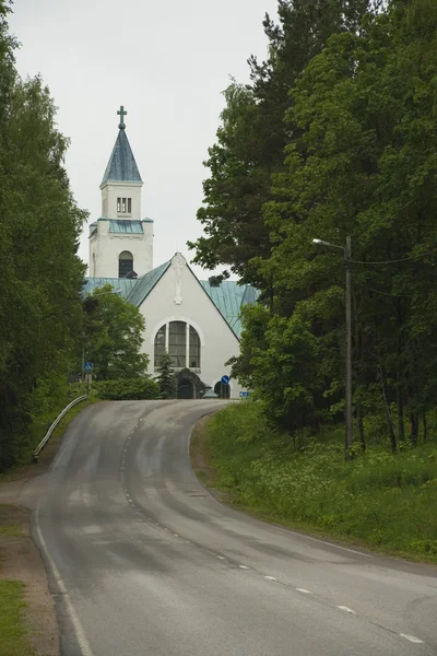 Iglesia de camino —  Fotos de Stock