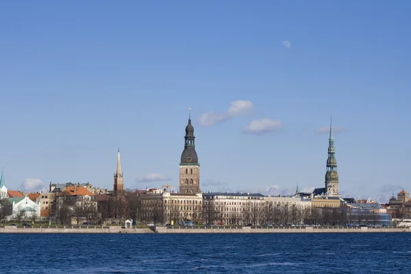 Városképet gazdagító épületnek szánták, Riga, Lettország — Stock Fotó