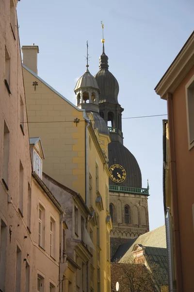 Vista sulla cupola di Riga, Lettonia — Foto Stock