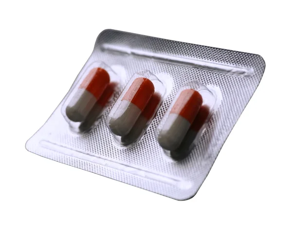 Three pills — Stock Photo, Image