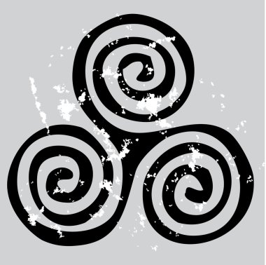 Celtic spiral clipart