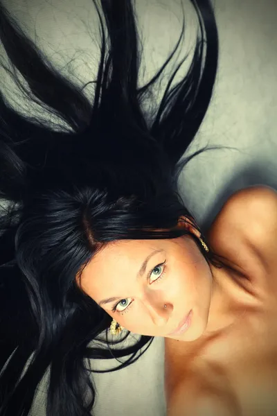Sexy bruneta — Stock fotografie