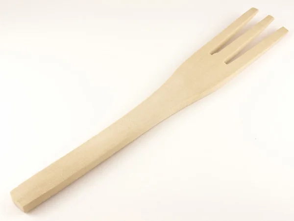 Tenedor de madera — Foto de Stock
