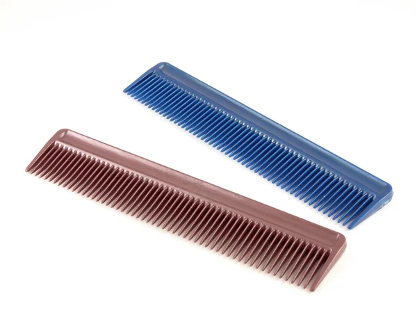 Two color combs — Stock Photo, Image