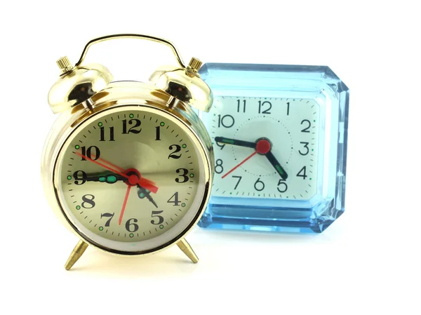 Two alarm clock — Stock Photo, Image
