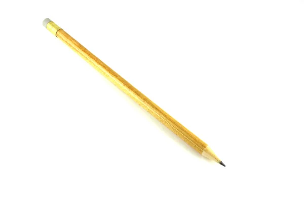 Bleistift mit Radiergummi — Stockfoto