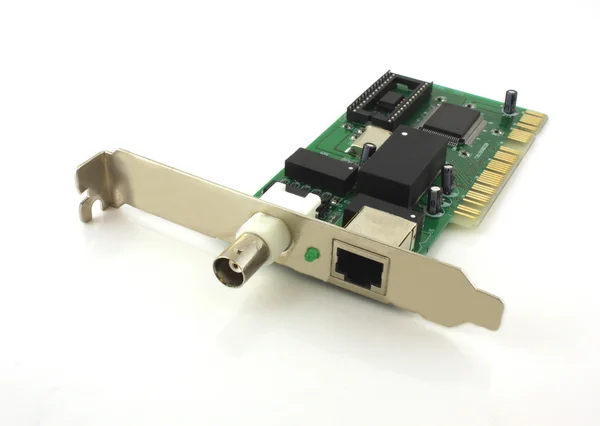 Network card for computer — Stock Photo, Image
